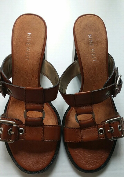 Nine west flatform sandal size 6M - Picture 2 of 7